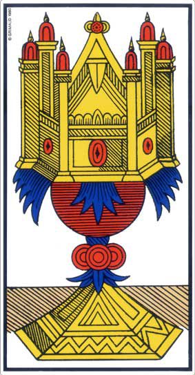 As de Coupe, tarot de Marseille