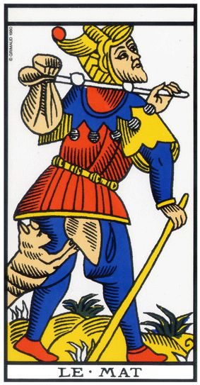 Le Mat, tarot de Marseille