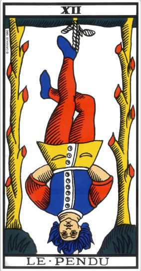 Le Pendu, tarot de Marseille