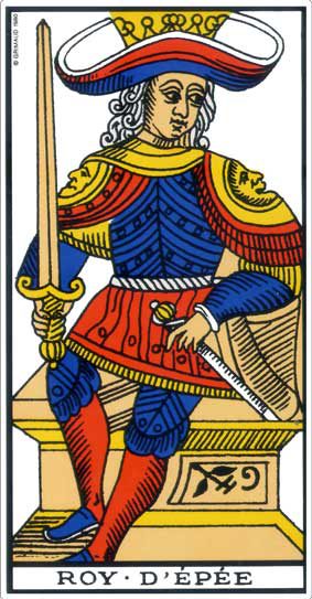 Roi d’Épée, tarot de Marseille