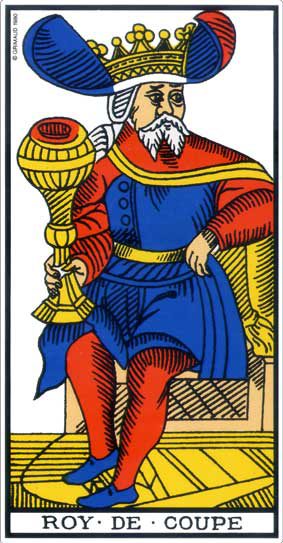 Roi de Coupe, tarot de Marseille